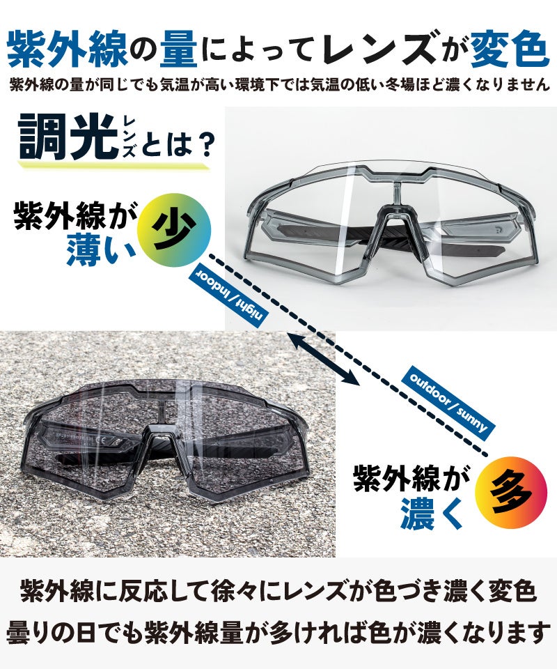ケース付きグレー紫外線で色が変わる調光RB3681V-2501 50サイズ RB3681 OPTICS Eyeglasses with Silver Frame - RB3681V | Ray