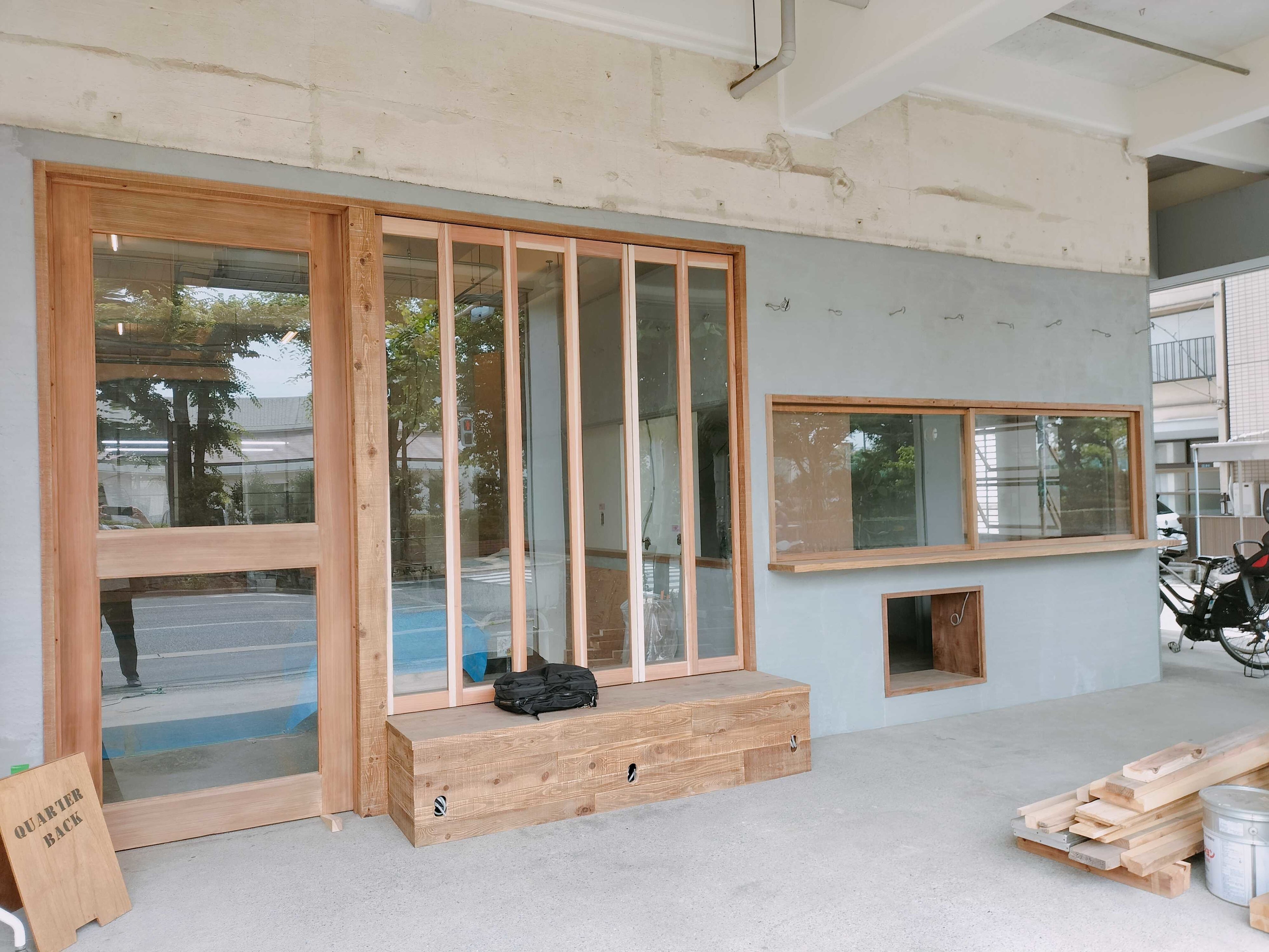 イート正面　※画像は施工中のもの