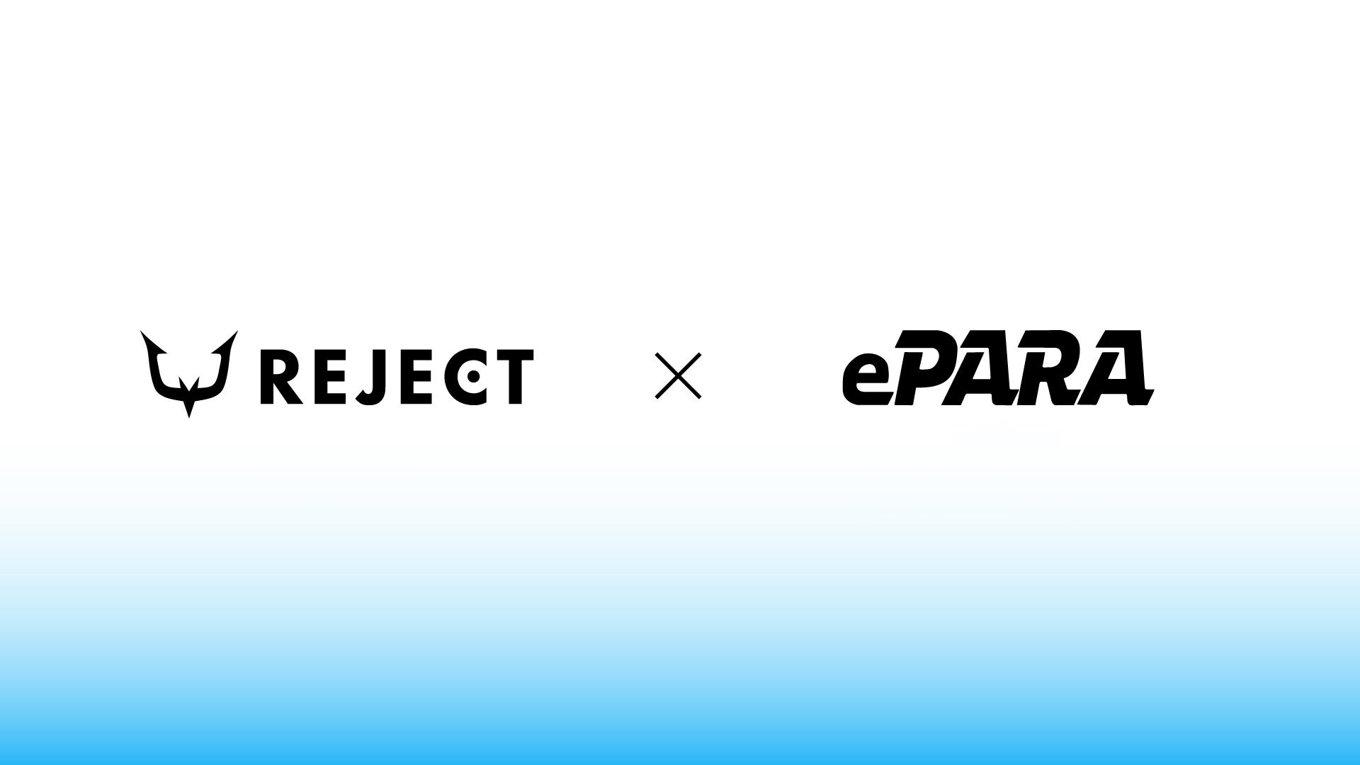 REJECT×ePARAのロゴ