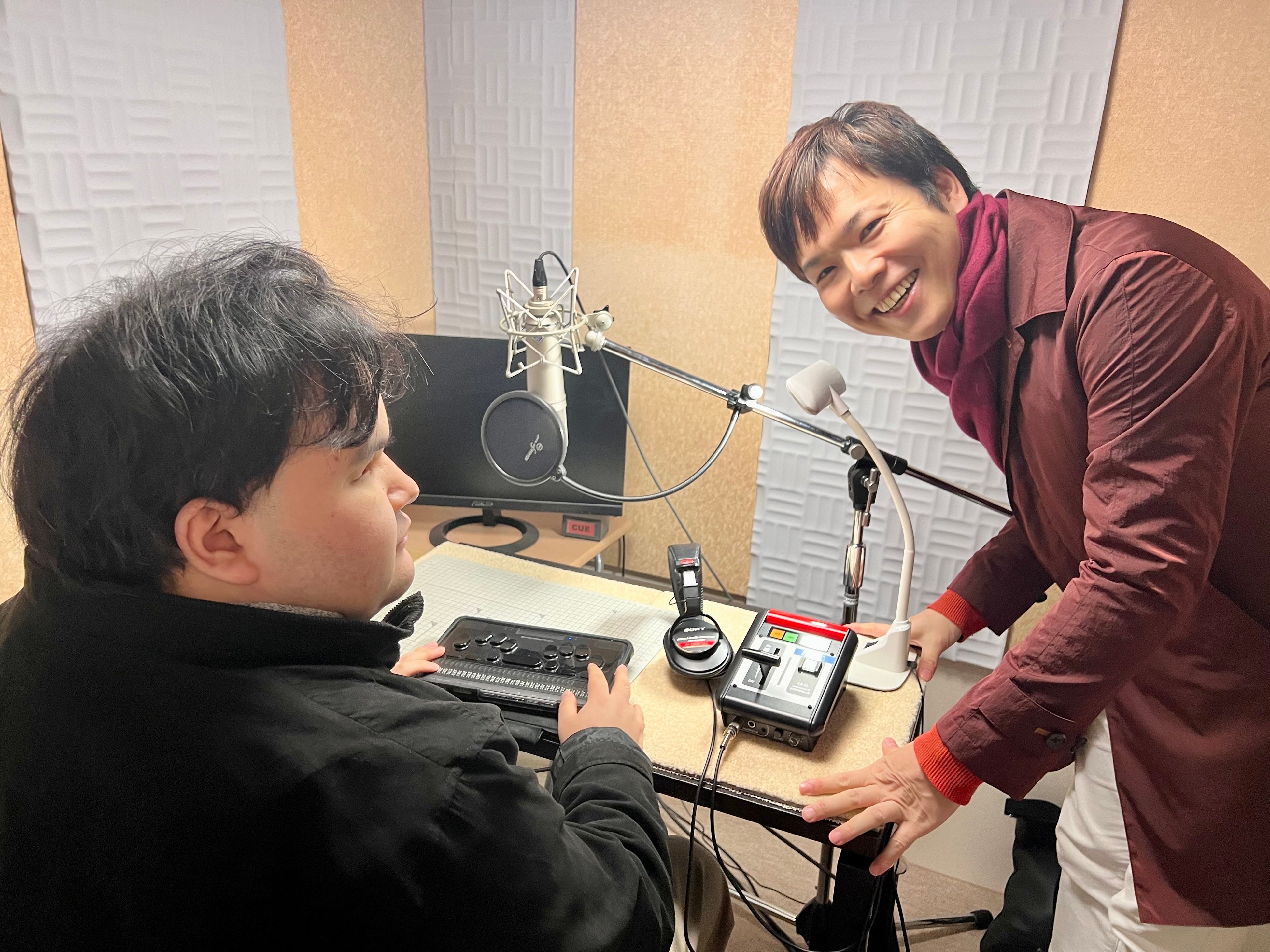 ▲事業部長をつとめる北村直也（左）