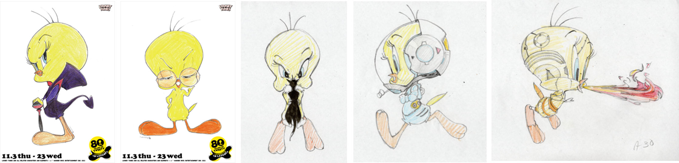 イラスト原画一例