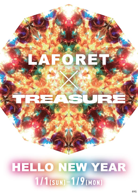 LAFORET×TREASURE HELLO NEW YEAR』開催 グローバルボーイズグループ LAFORET×TREASURE HELLO NEW YEAR』開催 グローバルボーイズグループ