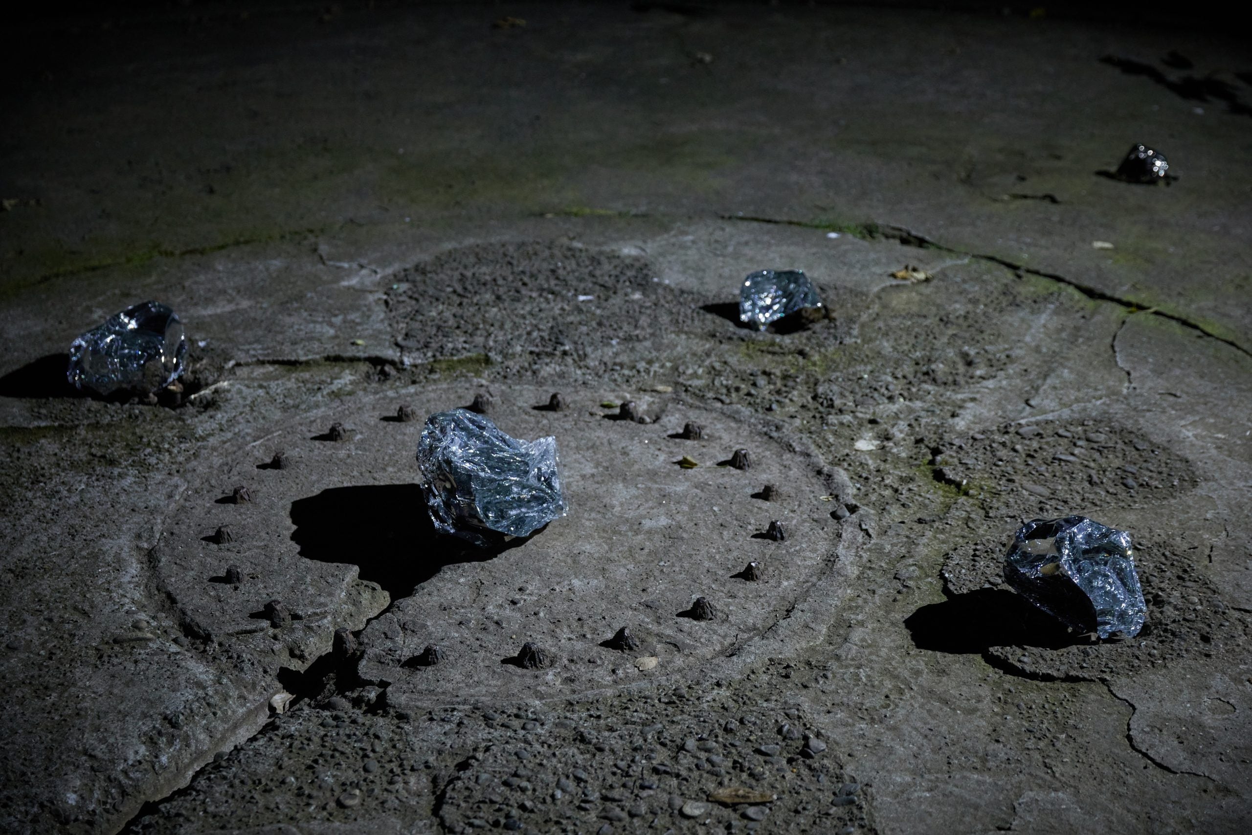 mirror in the rough photo by Naomi Circus