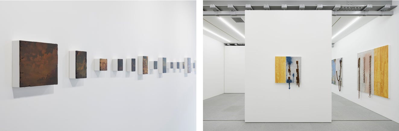 左 MAKI Gallery  右 Gallery COMMONでの展示の様子 ©Nacasa & Partners