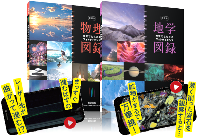 写真・映像・アニメーションでサイエンスを身近に。高校理科の図録