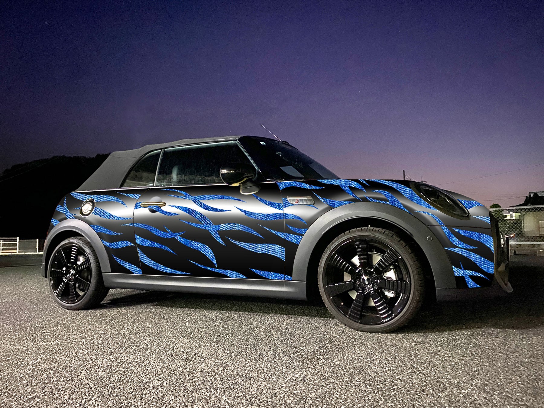 【FAGASSENT×MINI岡山】コンセプトカー「BLUE DRIVE」完成図案