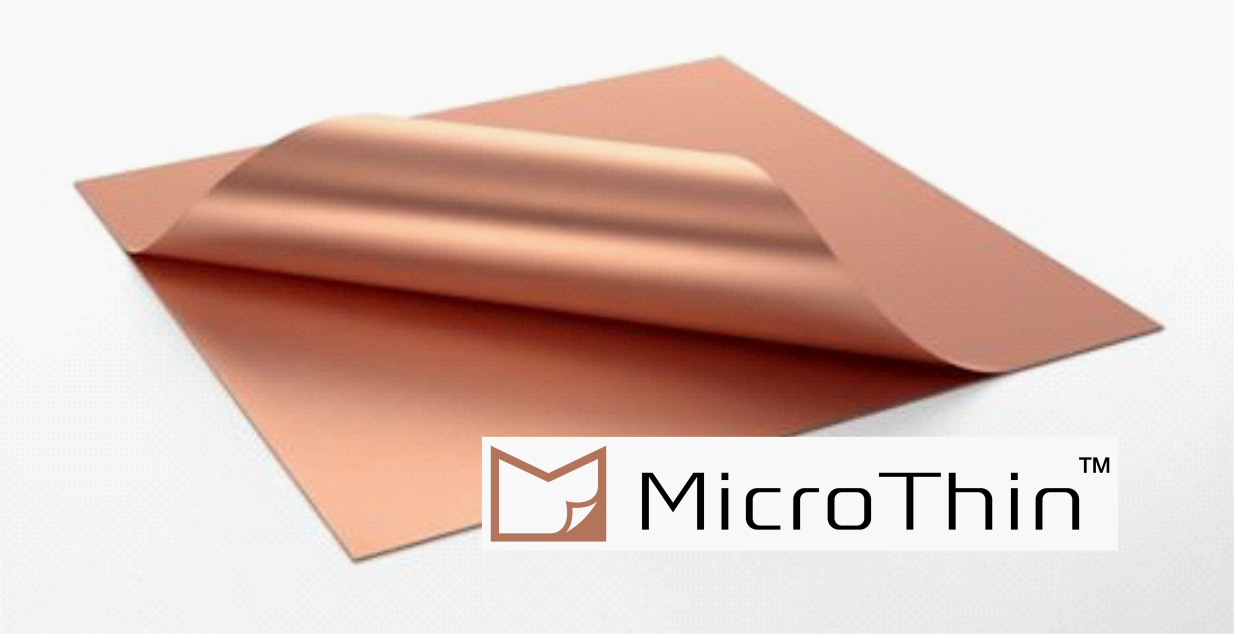 キャリア付極薄銅箔MicroThin™