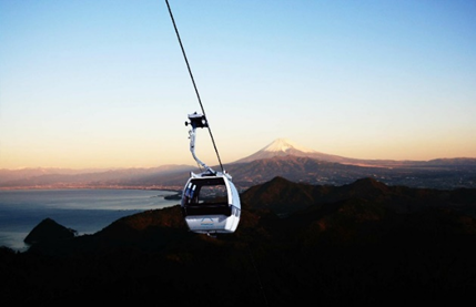 富士山と伊豆パノラマパークロープウェイ