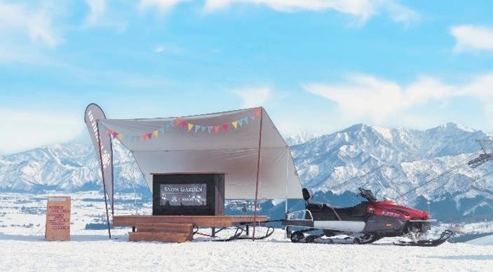 新登場の移動式屋外販売施設