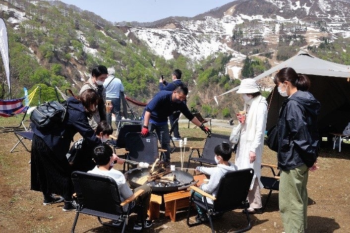 春の雪フェス　焼きマシュマロ体験(イメージ)