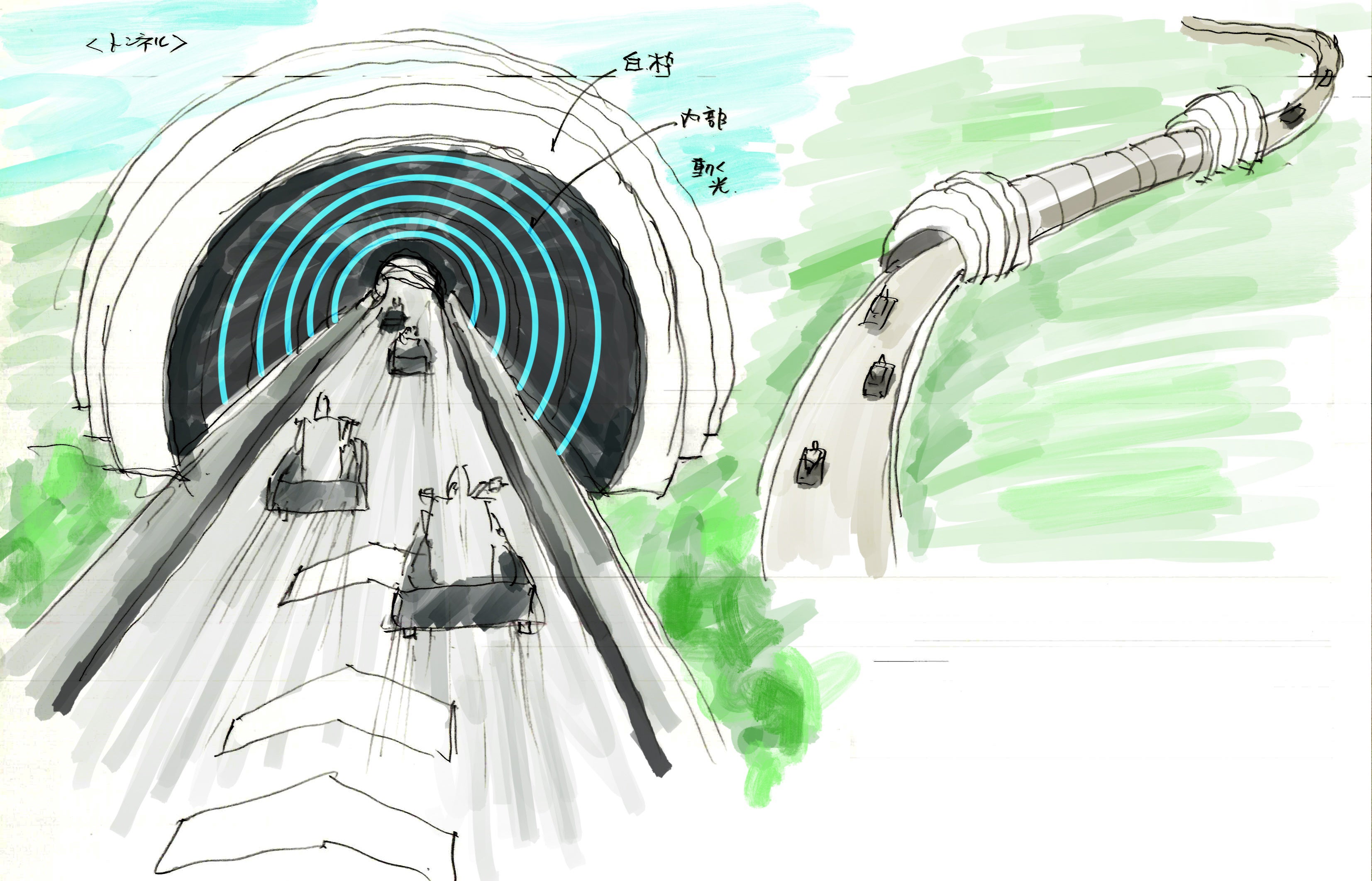 G-KARTコース　上級者コーストンネル(イメージ)