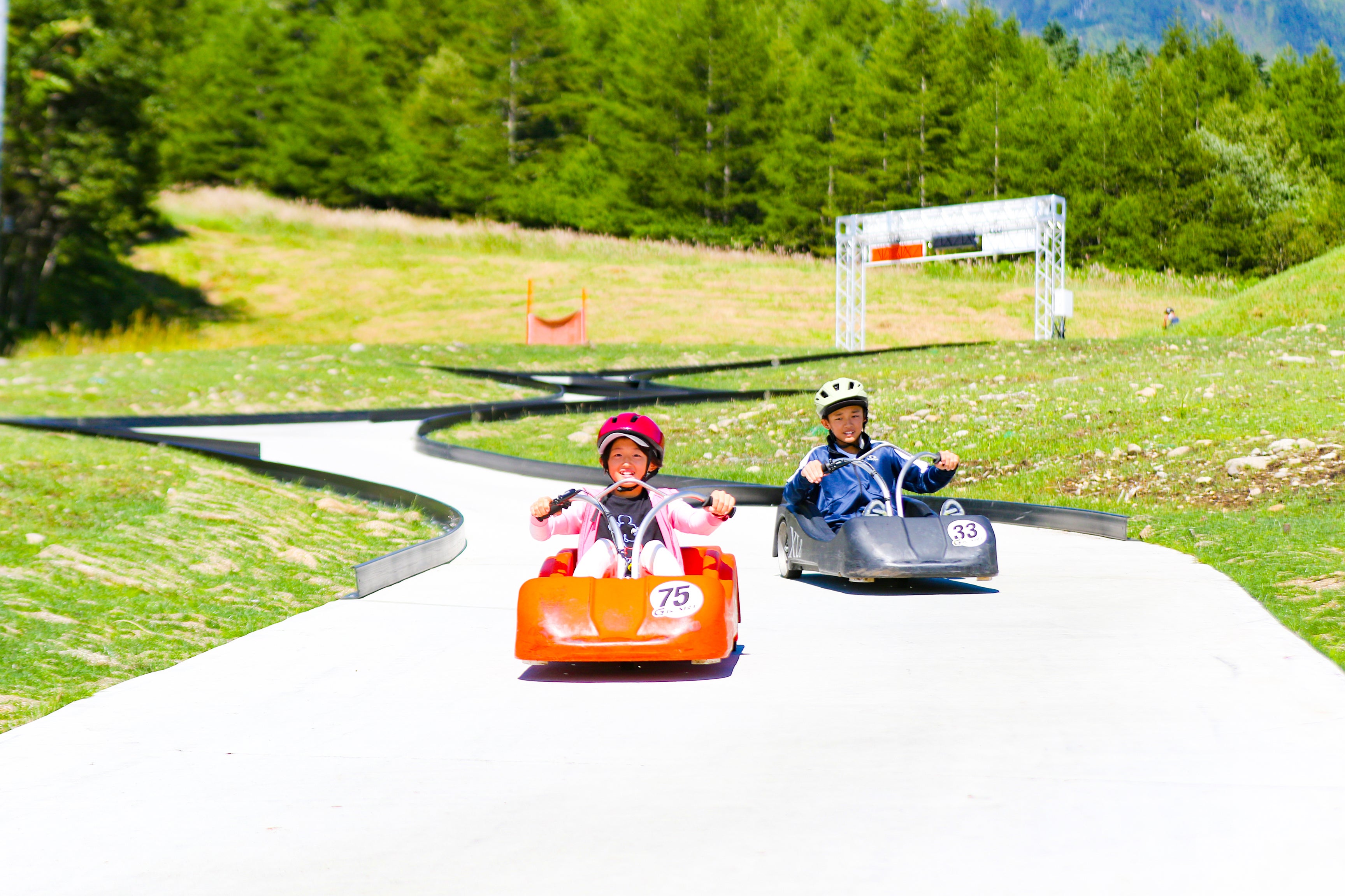 昨夏登場したいち度乗ったらやめられない 絶景爽快ライド『G-KART(Gカート)』