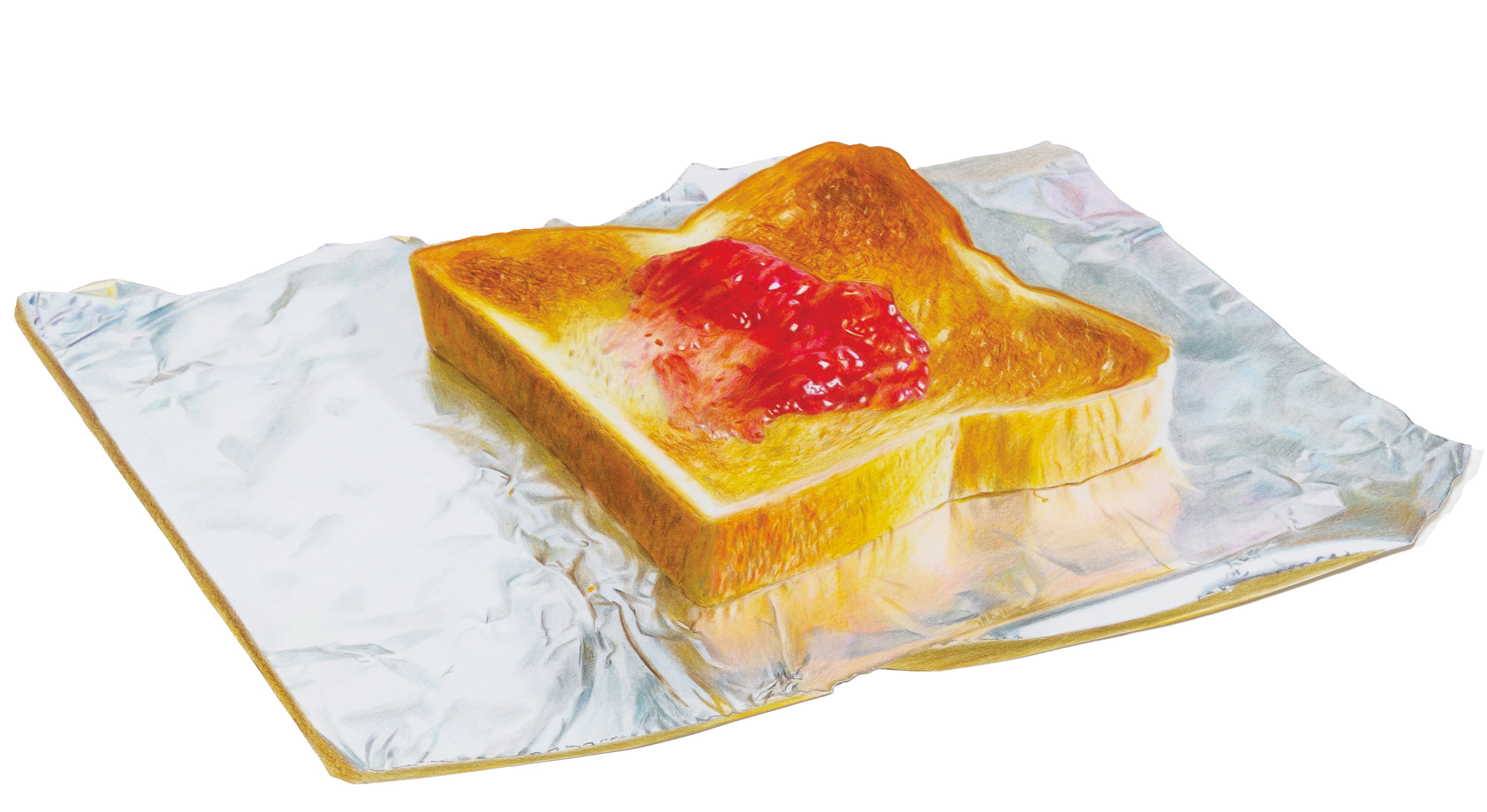 みやかわ 《ジャムトースト》 2022年