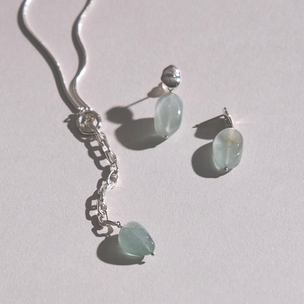 necklace&nbsp;25,300yen／pierced&nbsp;earrings&nbsp;18,700yen&nbsp;​