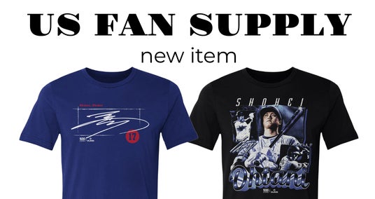 US FAN SUPPLY、大谷翔平選手の新作デザインTシャツを予約販売