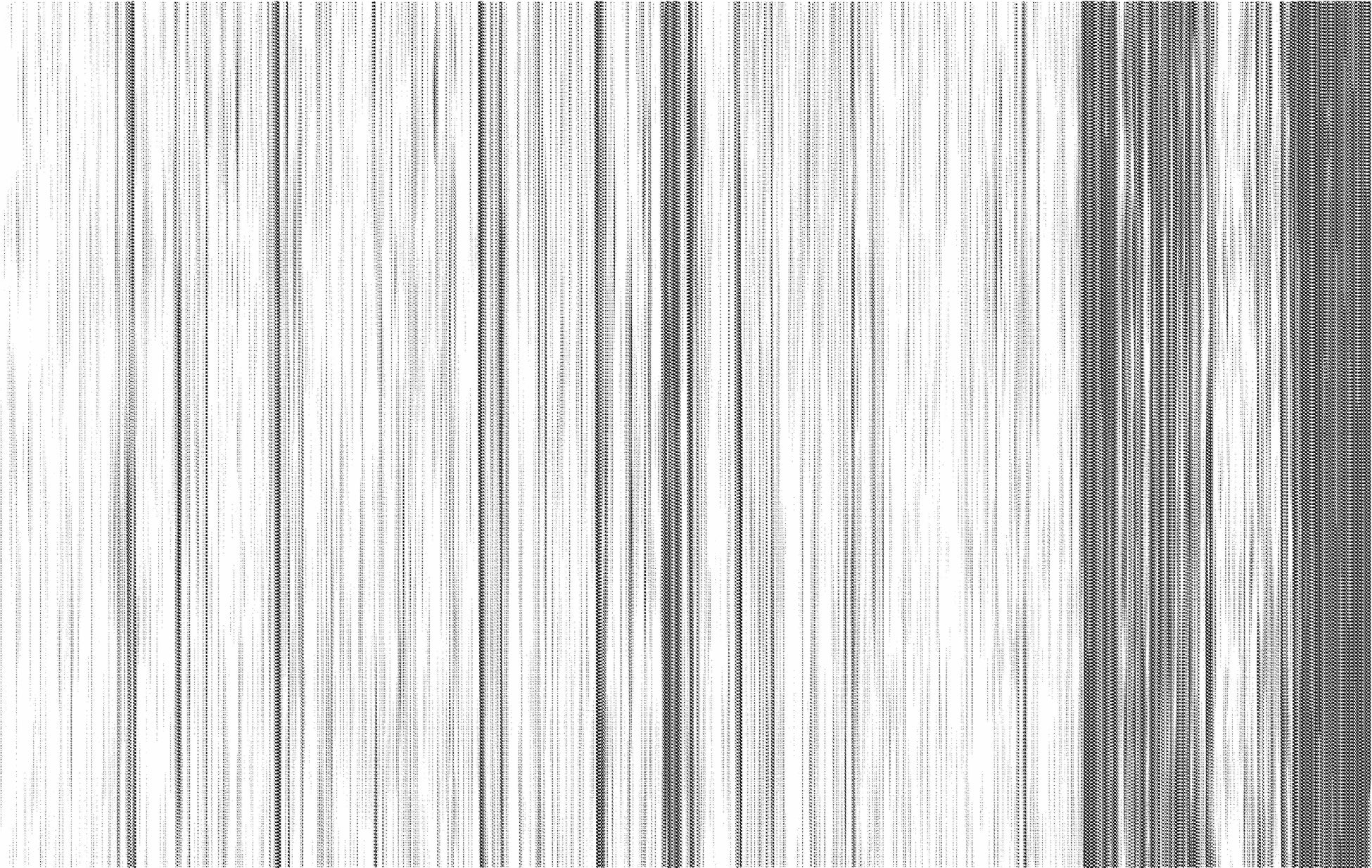 脳波絵画のサンプル (My Son by M.U.)