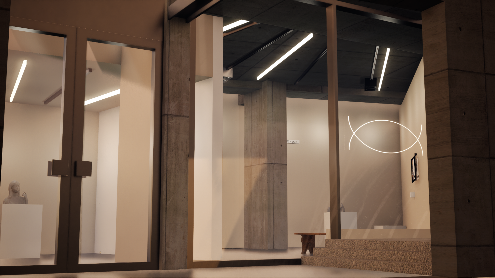 エントランス　1F