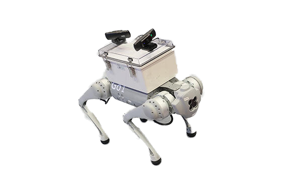 遠隔操作犬型ロボット （参考出品）