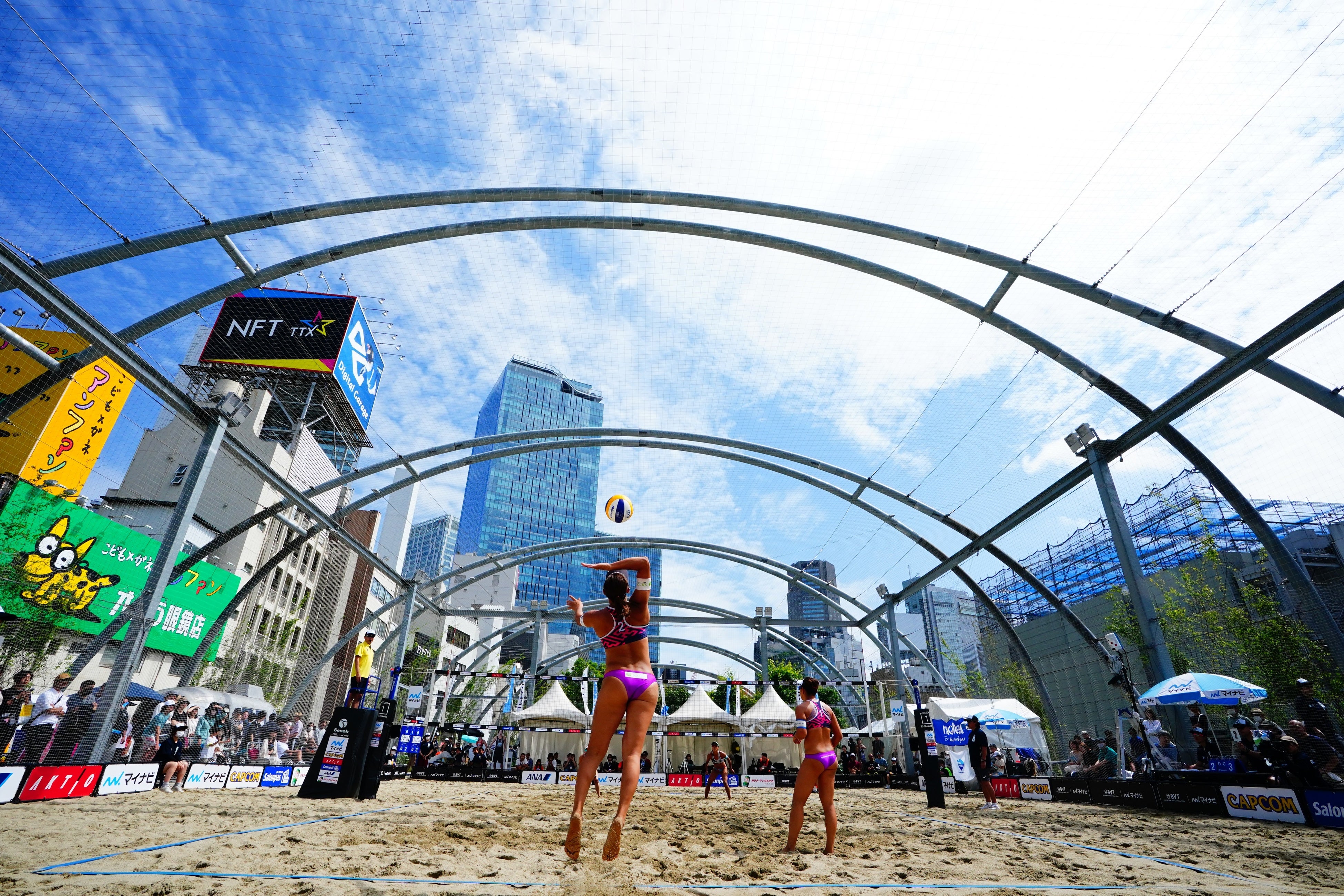 ジャパンビーチバレーボールツアー2024」 アクティオがオフィシャル