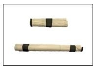 シートは丸めてコンパクトに運搬可能