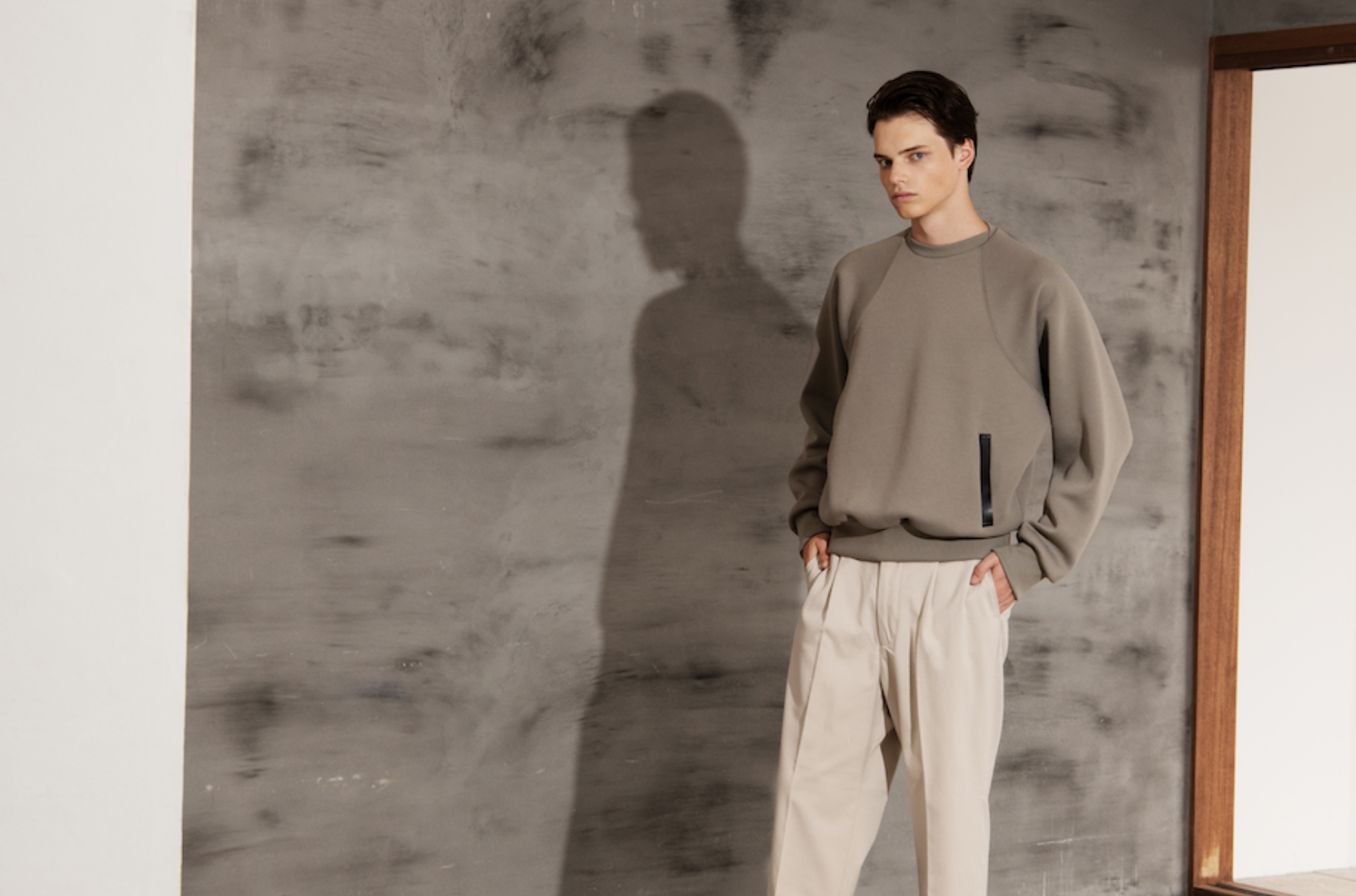 NEWスタンダードスウェットP／O／Khaki