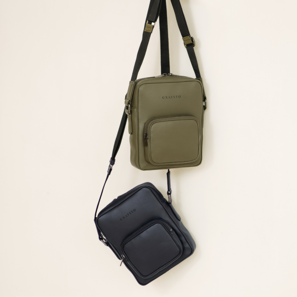 CRAFSTO】人気のクロスボディバッグに新色登場！環境にも人にも優しい