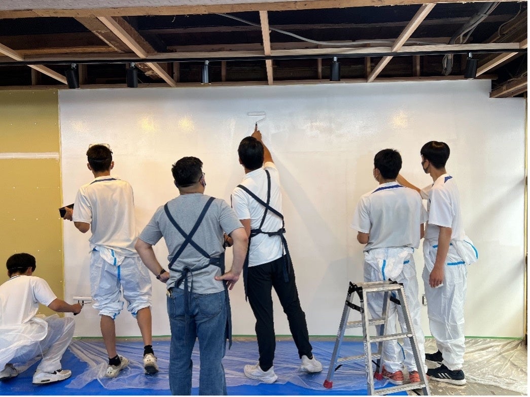 6月4日に実施した市民参加型の空き家DIYイベント