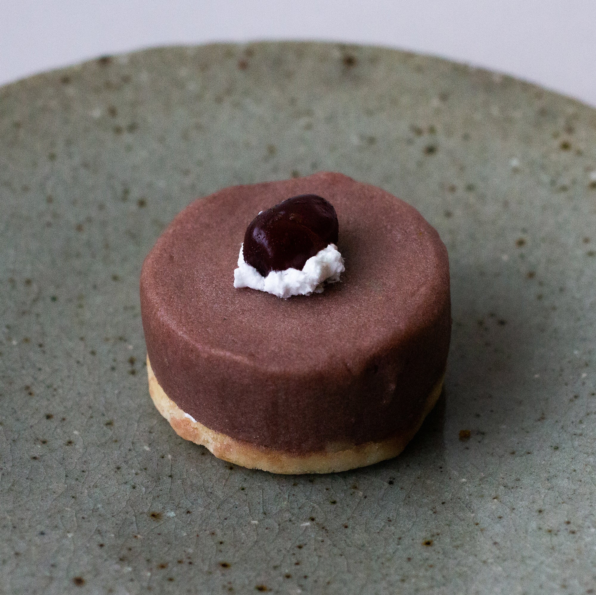 ⼩⾖とホイップクリームのモンブラン