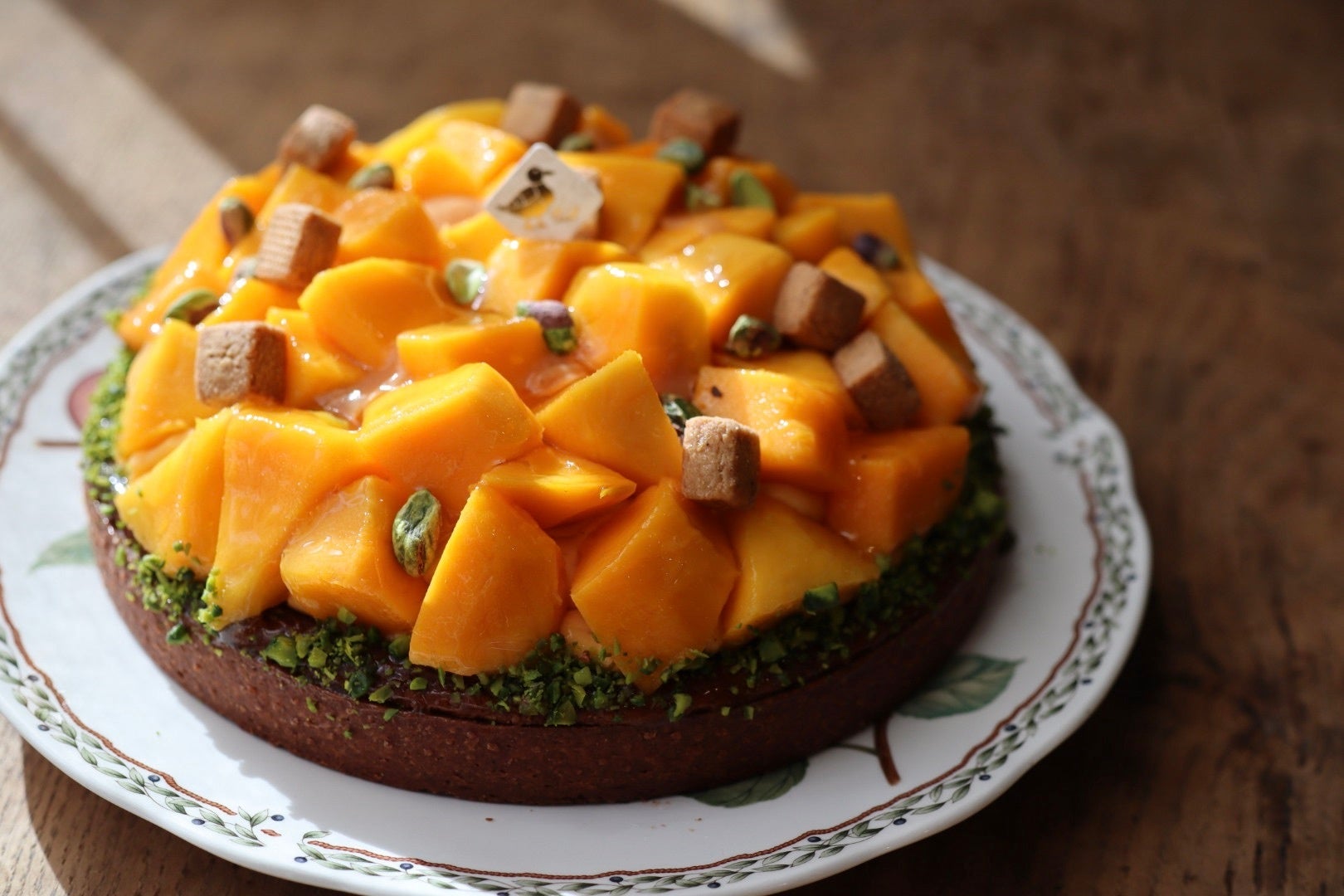 マンゴーのタルト