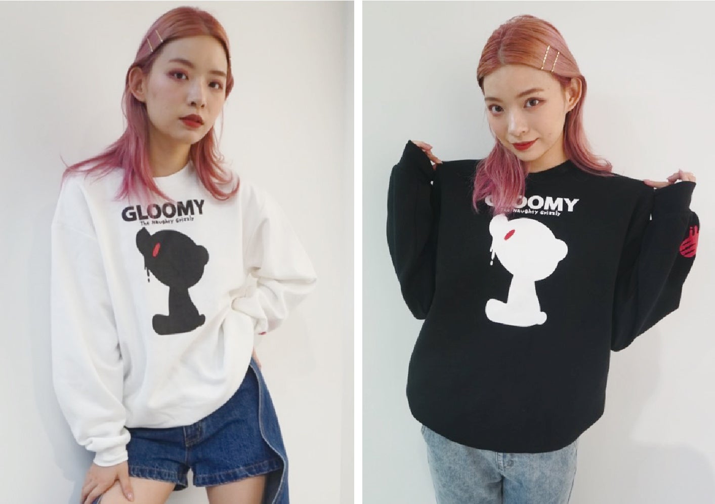 【病みかわいい】 「GLOOMY」 × 「しまむら」 のコラボレーションアイテムがしまむら公式オンラインストアで発売! 【病みかわいい】 「GLOOMY」 × 「しまむら」 のコラボレーションアイテムがしまむら公式オンラインストアで発売!