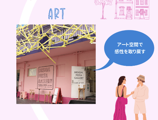 原宿で心も体もデトックス