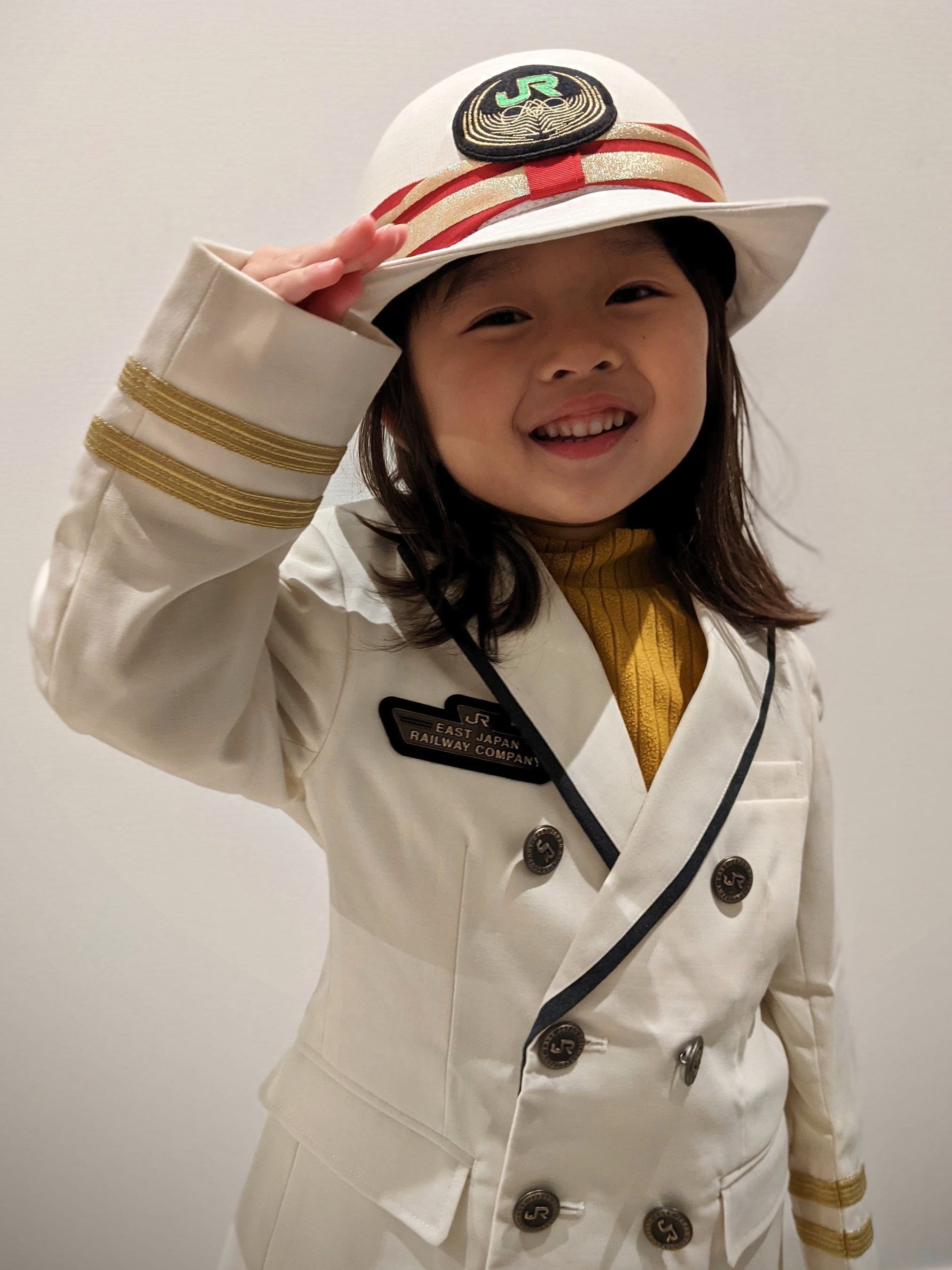 同（こども駅長制服）