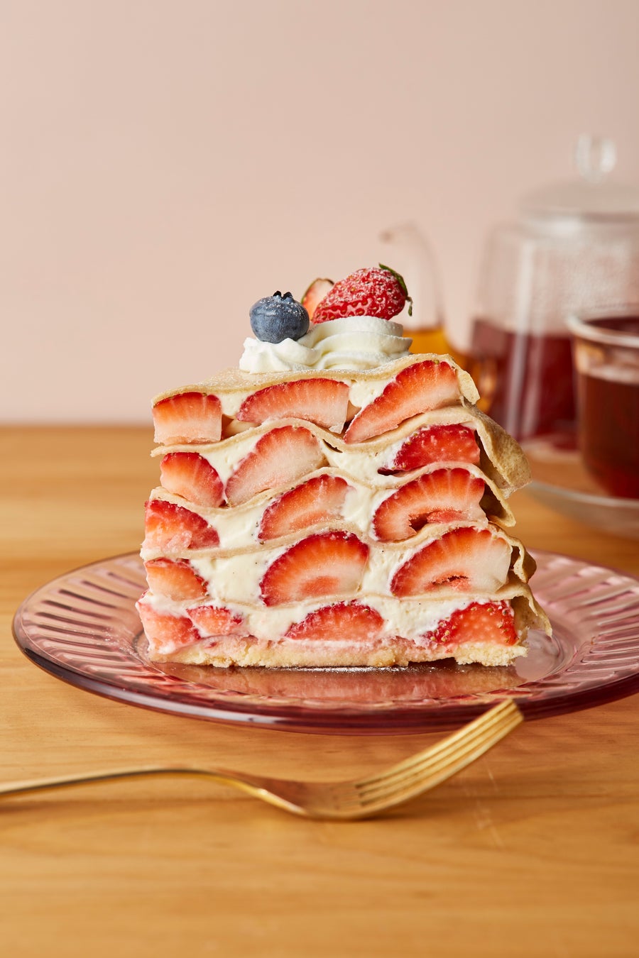 Afternoon Tea Love Table 毎年人気の苺スイーツ 旬の苺ともちもち食感のクレープ ディプロマットクリームを5層に重ねた 苺のミルクレープ 株式会社サザビーリーグ アイビーカンパニーのプレスリリース Afternoon Tea Love Table 毎年人気の苺スイーツ 旬の苺ともちもち食感のクレープ ディプロマットクリームを5層に重ねた 苺のミルクレープ 株式会社サザビーリーグ アイビーカンパニーのプレスリリース