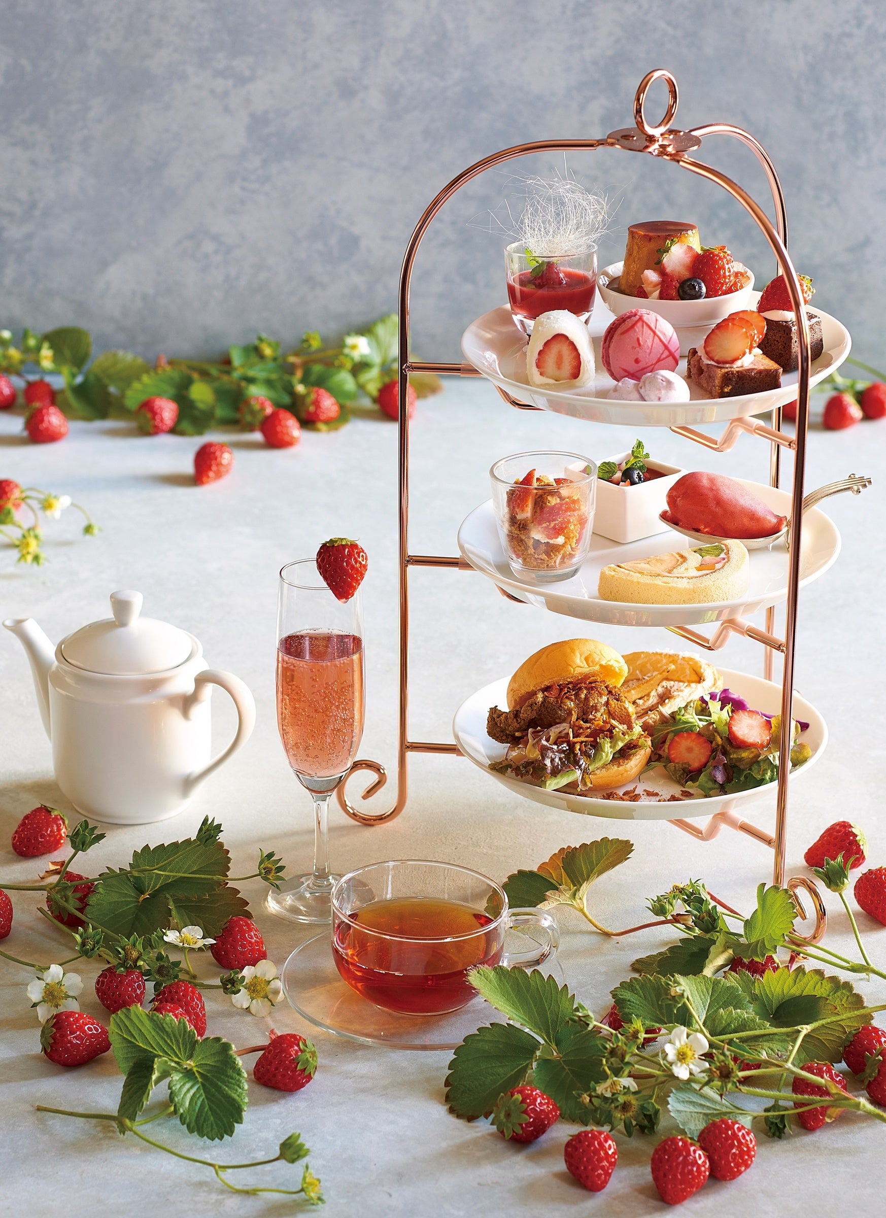 KIHACHIのアフタヌーンティー ～苺スペシャル～