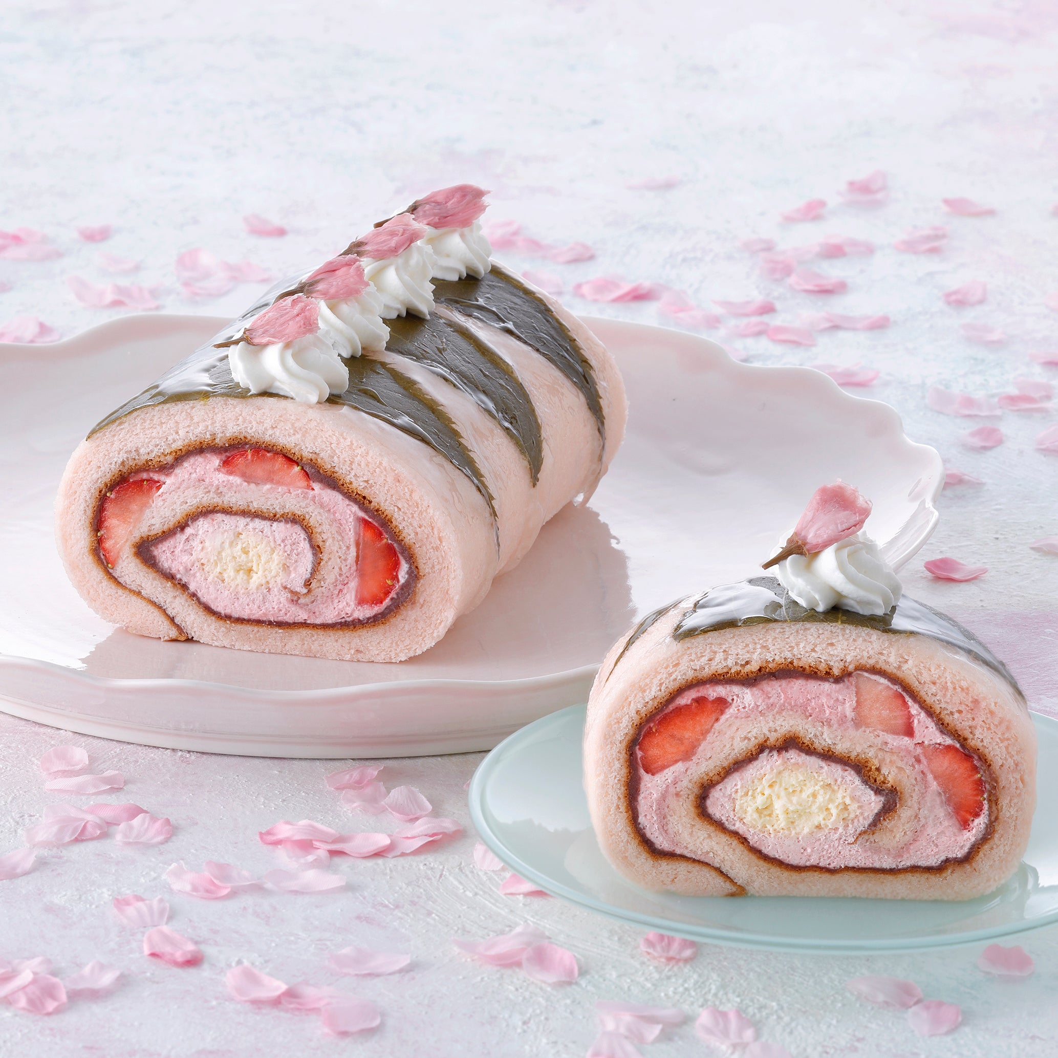希少な 新品 米粉桜餅 和菓子職人 お花見桜 どら焼き ホットケーキ パンケーキ 桜もち風パンケーキ②.jpg