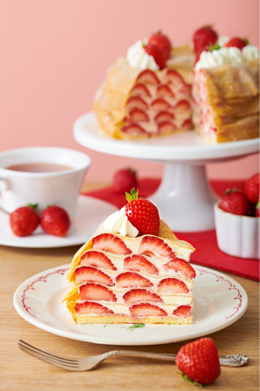 Afternoon Tea Love Table 人気の苺のミルクレープに あまおう苺 のスペシャルバージョンが登場 15層重ねたティラミス仕立ての苺 のミルクレープと食べ比べを楽しもう 株式会社サザビーリーグ アイビーカンパニーのプレスリリース Afternoon Tea Love Table 人気の苺のミルクレープに あまおう苺 のスペシャルバージョンが登場 15層重ねたティラミス仕立ての苺 のミルクレープと食べ比べを楽しもう 株式会社サザビーリーグ アイビーカンパニーのプレスリリース