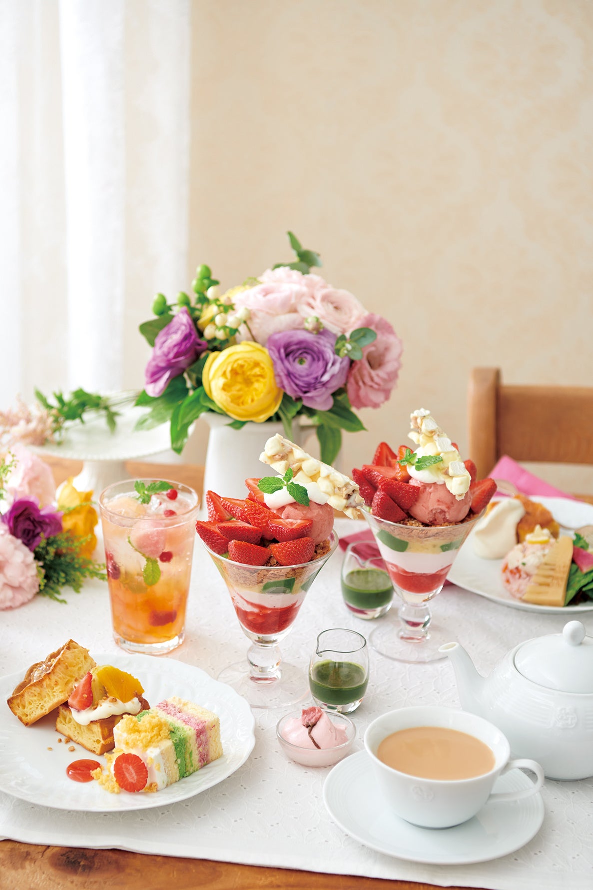 春の贅沢ティーコース集合イメージ2