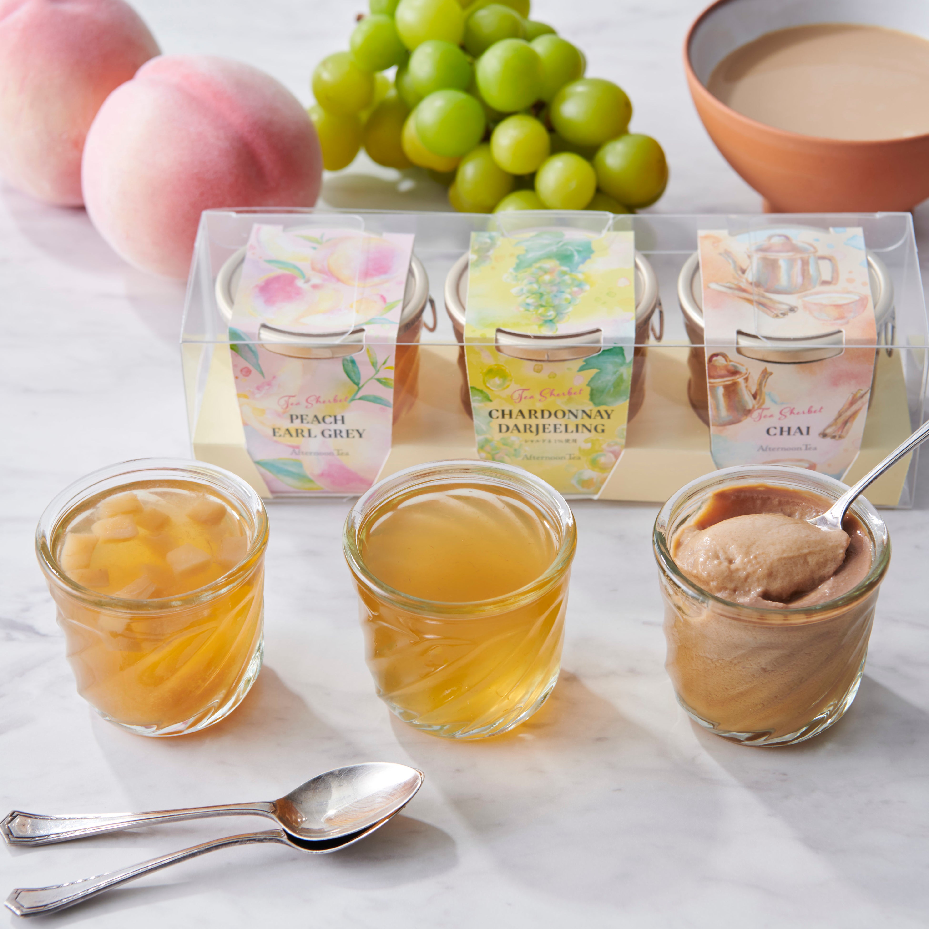 ティーシャーベット3 個セット