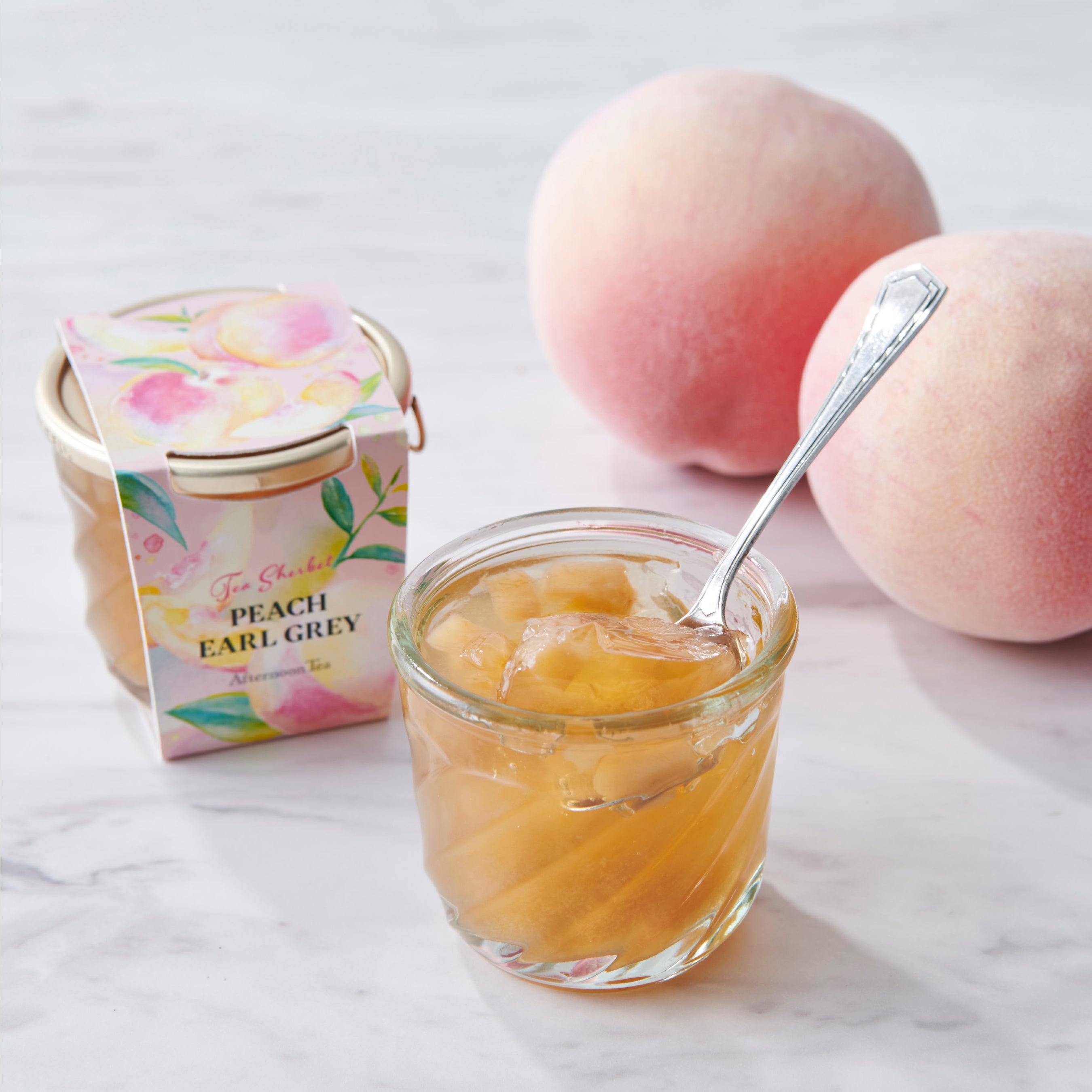 ティーシャーベット ピーチアールグレイ