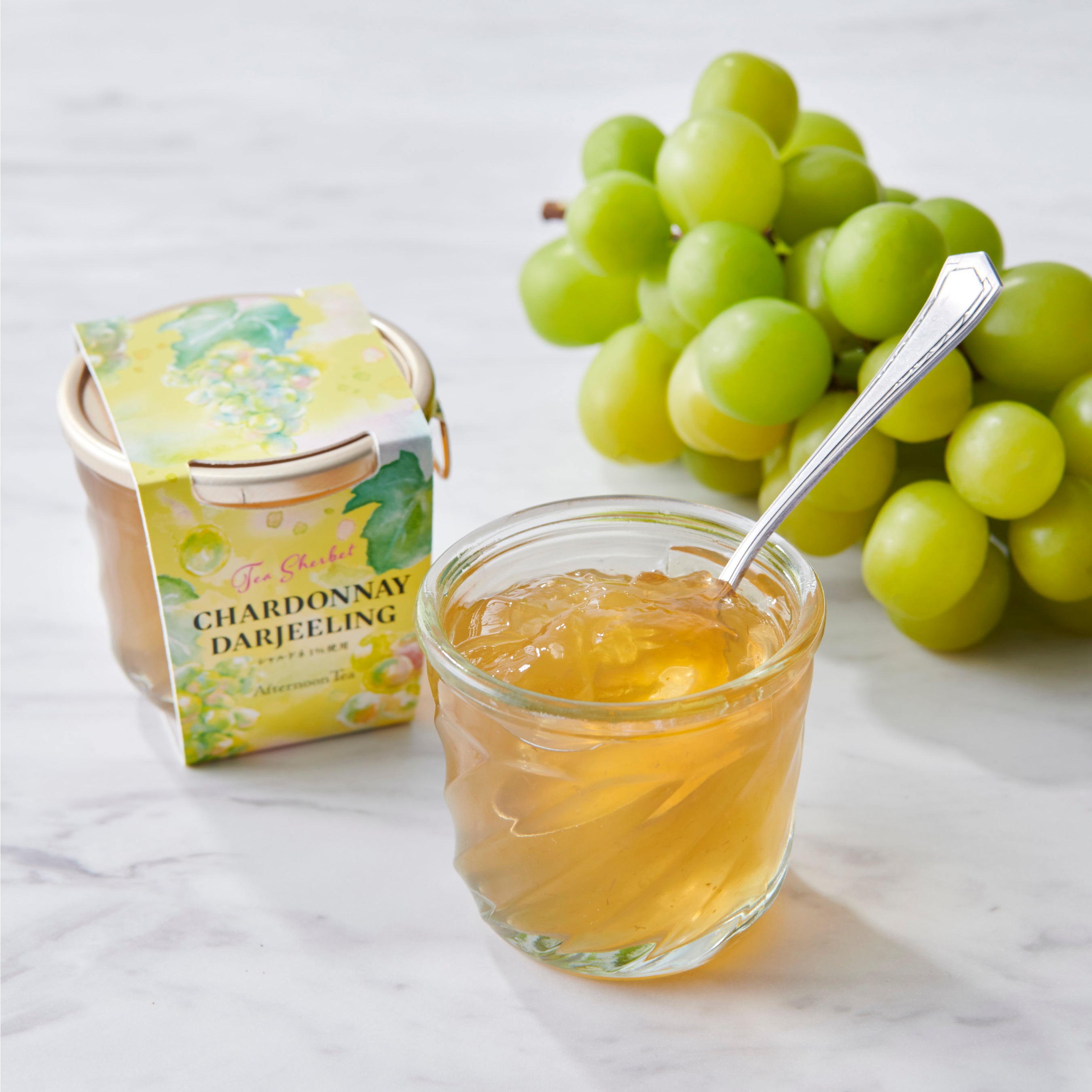 ティーシャーベット シャルドネダージリン