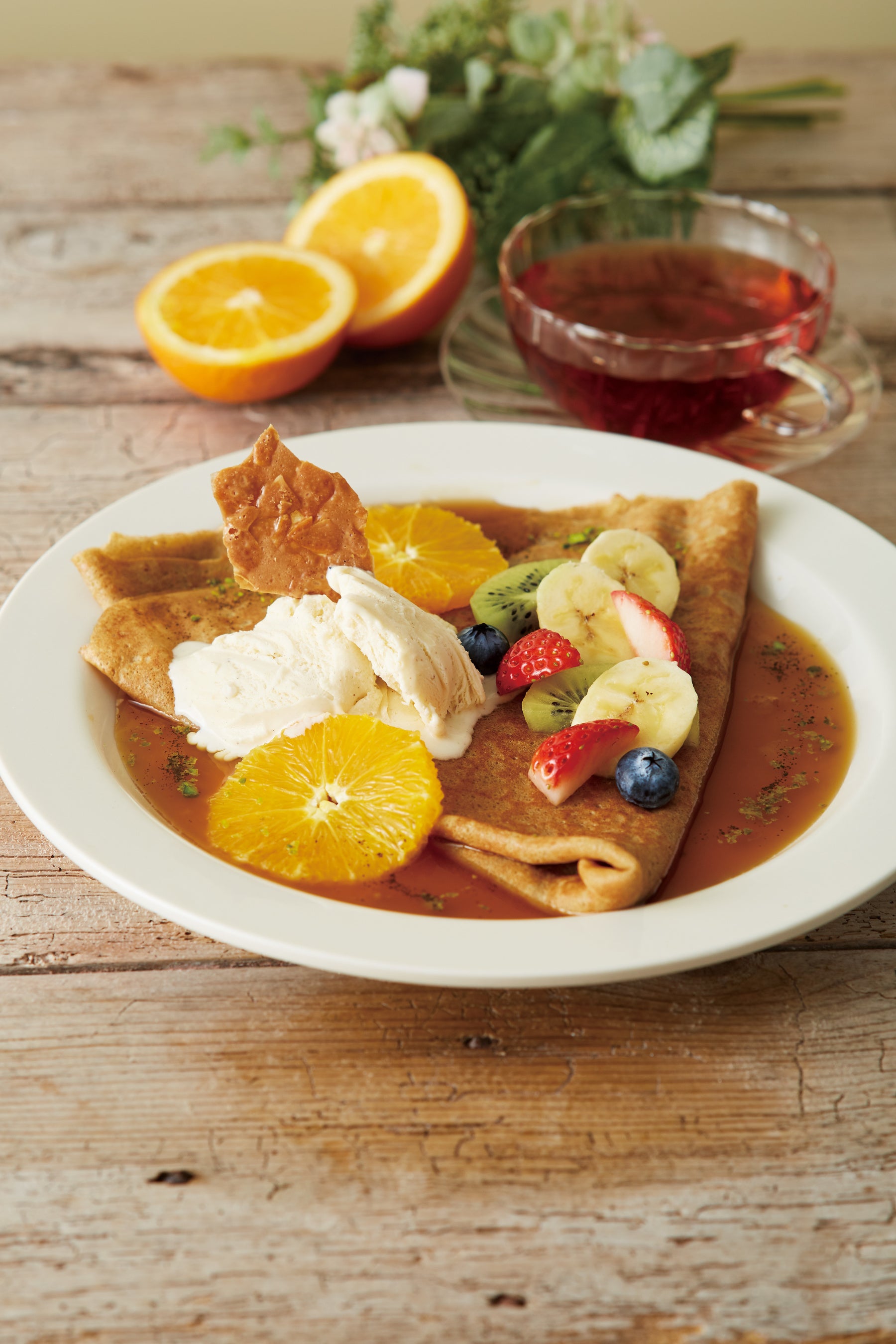 ５種のフルーツとアールグレイのティーシュゼット