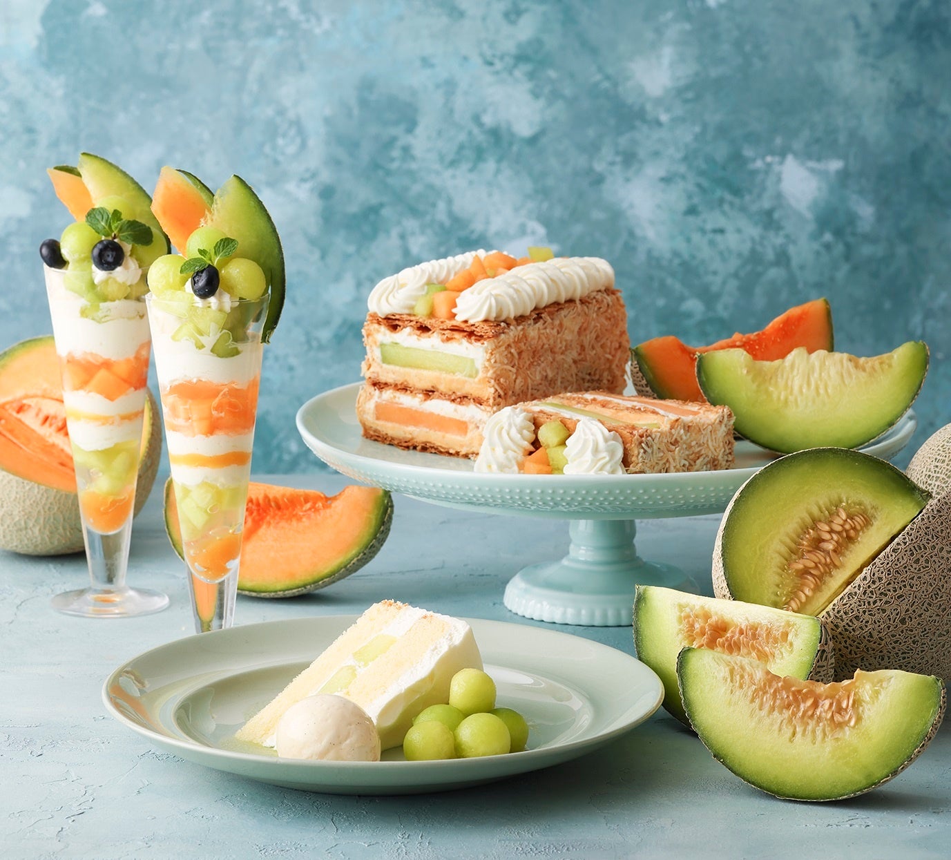 第1弾メロンスイーツ 集合