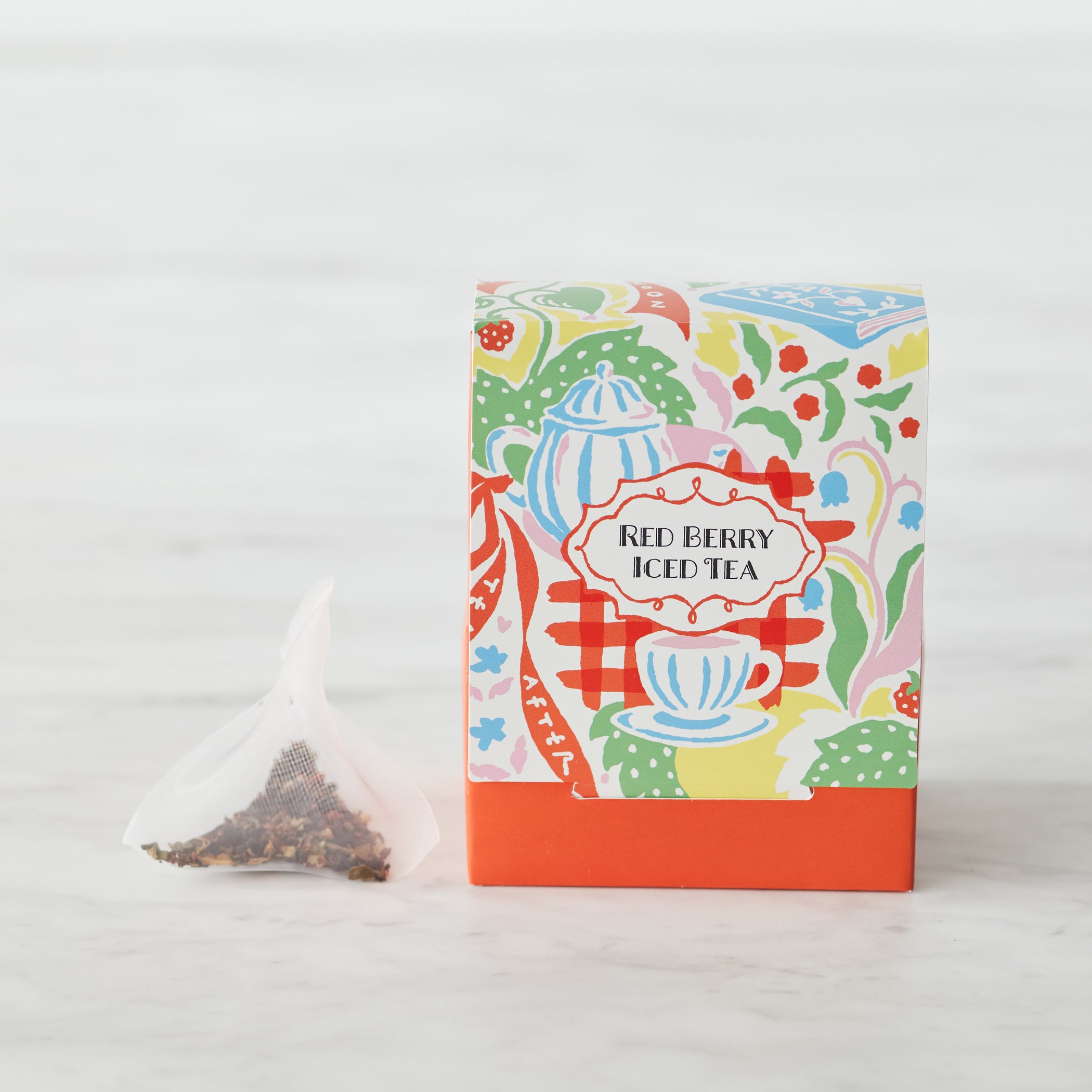 赤いベリーのアイスティー2