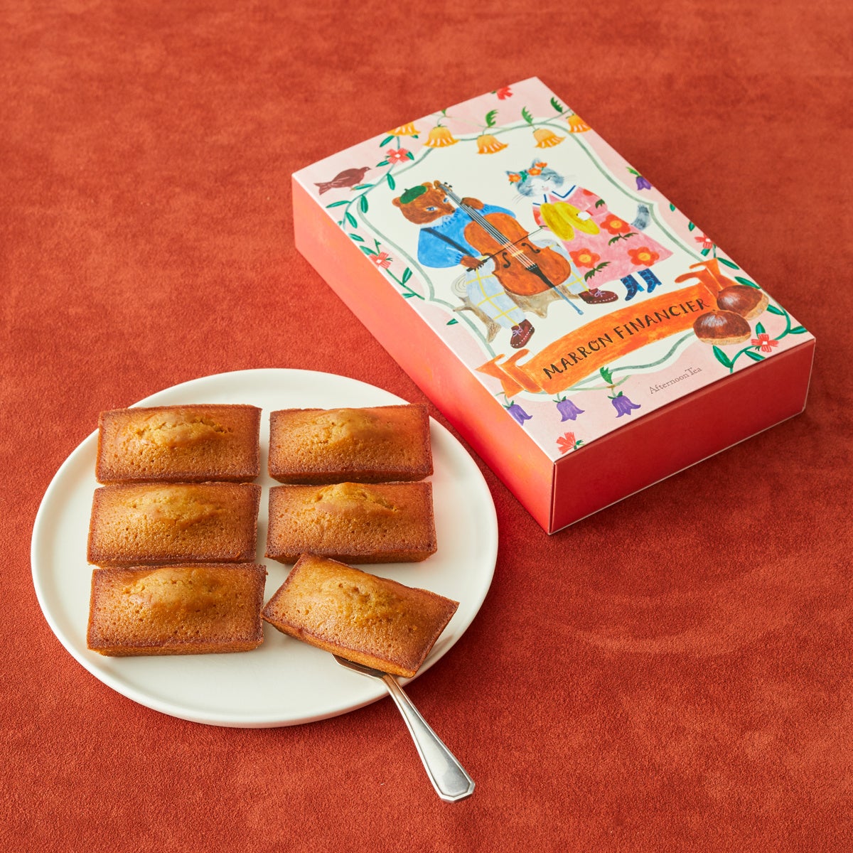 渋皮栗のフィナンシェ