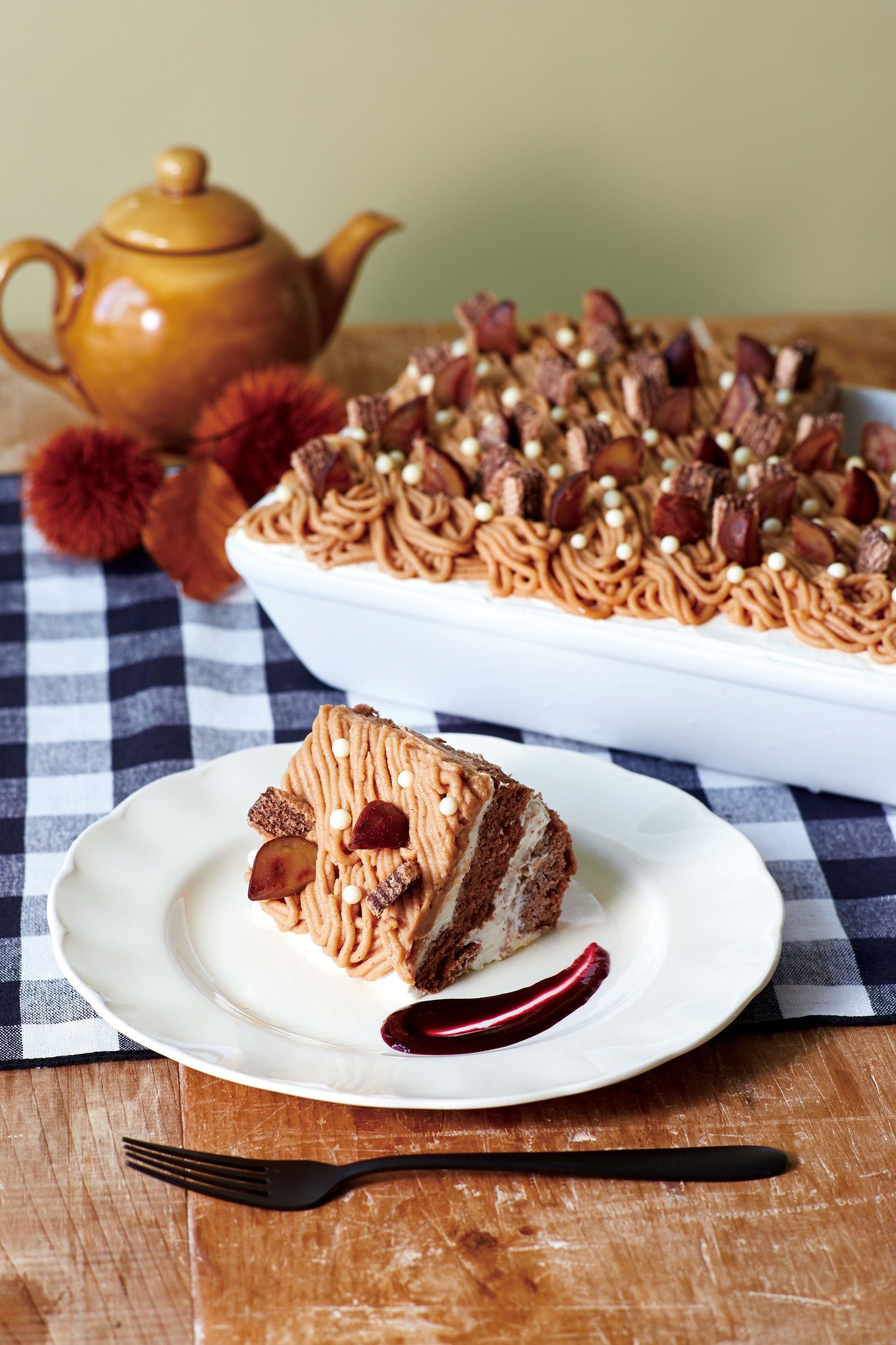 ホームメイドスコップケーキ マロン