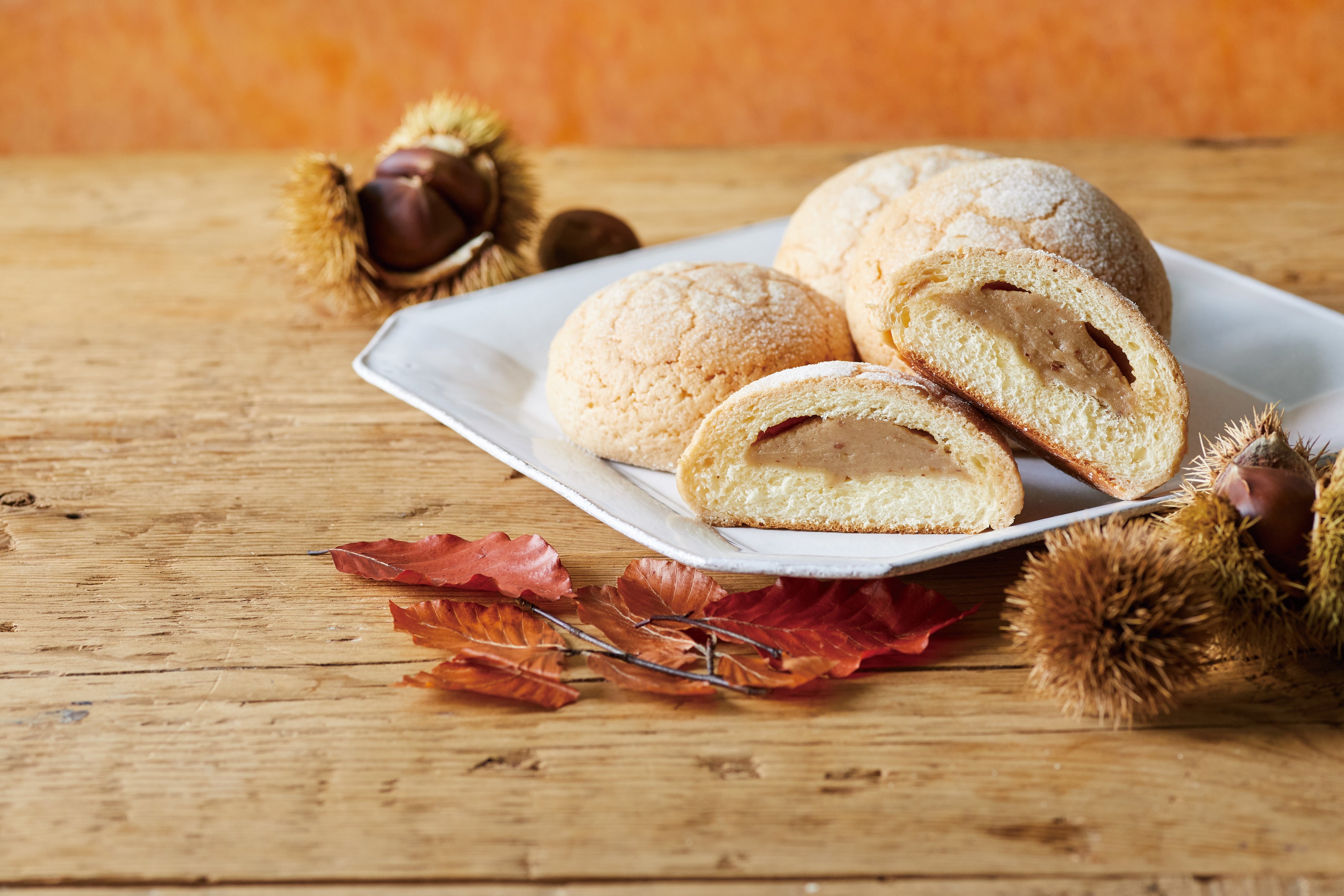 栗のメロンパン2