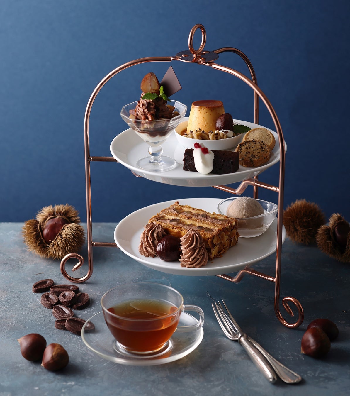 季節のAfternoon Tea Set KIHACHIのパイスペシャル