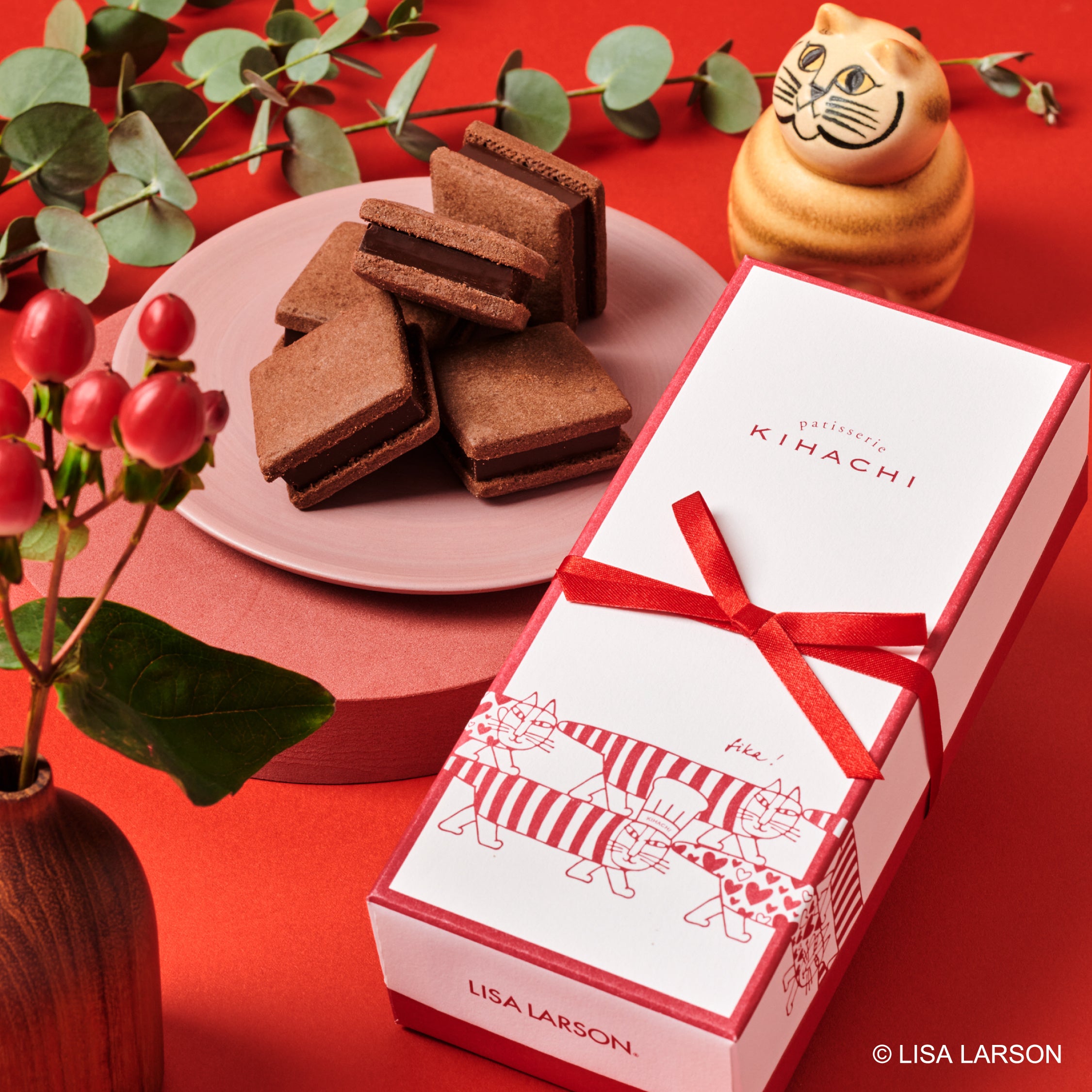 【キハチ×リサ・ラーソン】キャラメルショコラサンド