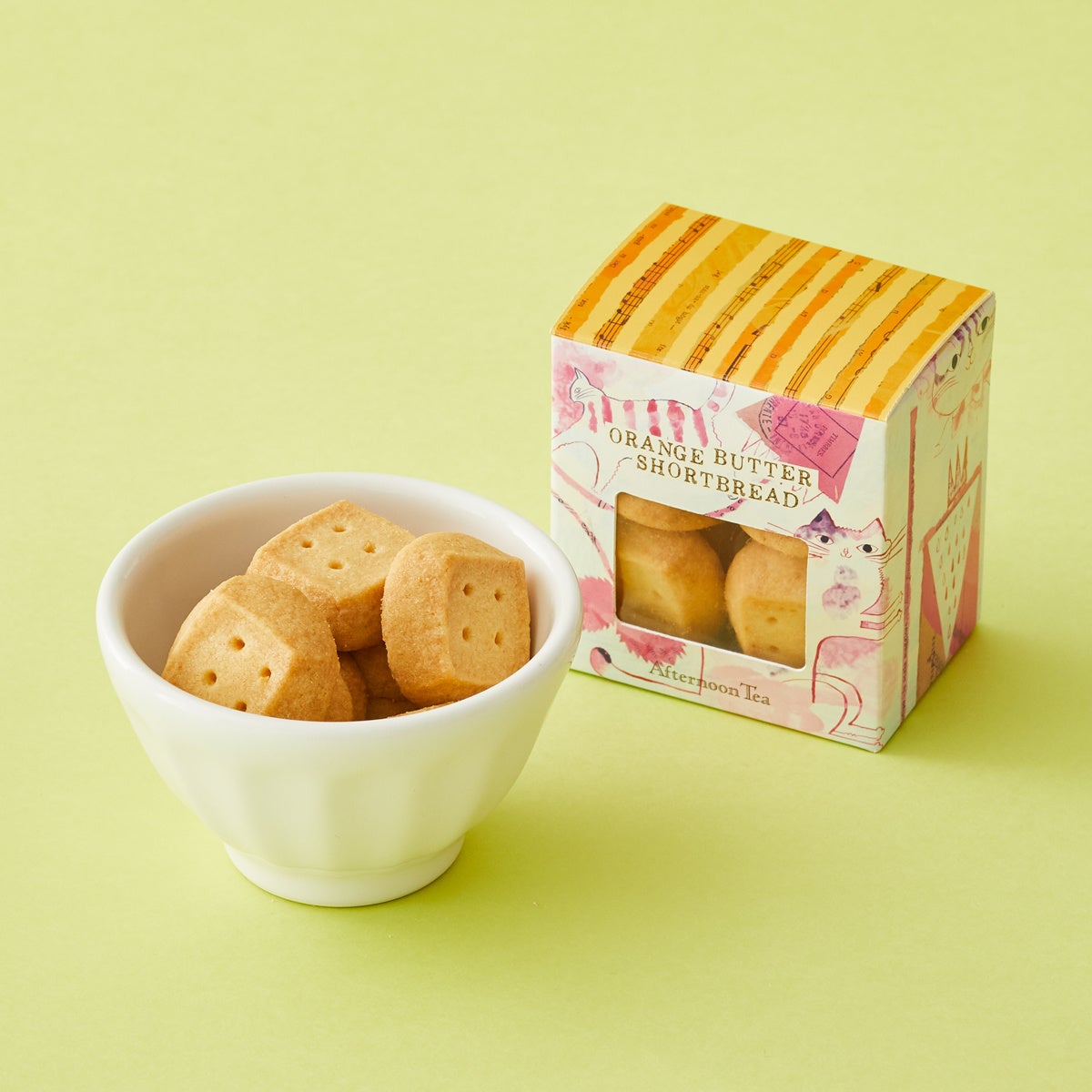 オレンジバターショートブレッド