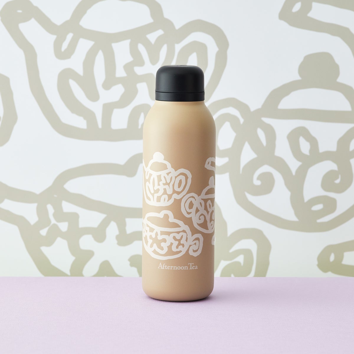 NEW ステンレスティーボトル （ベージュ）